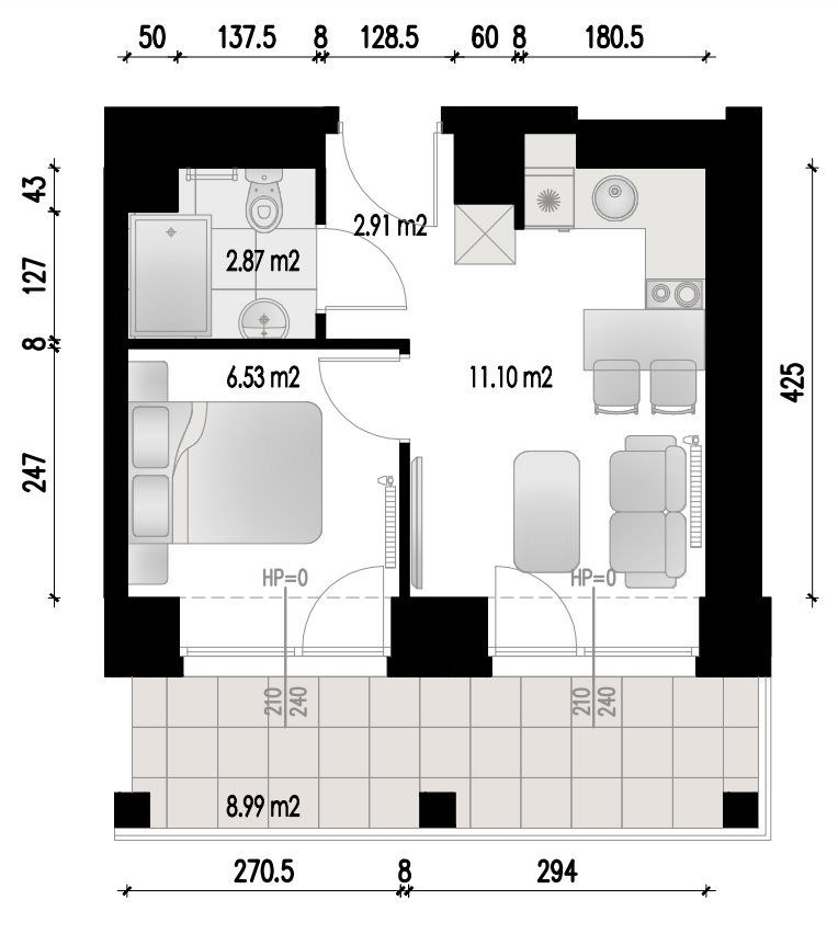 Mieszkanie 2-pokojowe Krynica-Zdrój. Zdjęcie 8