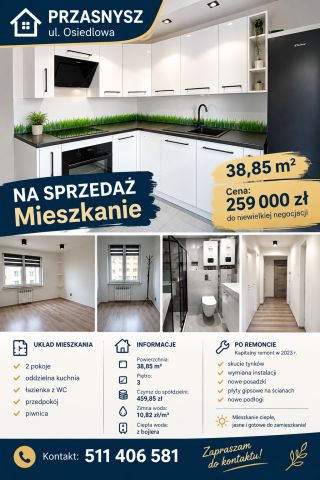 Mieszkanie 2-pokojowe Przasnysz, ul. Osiedlowa. Zdjęcie 1