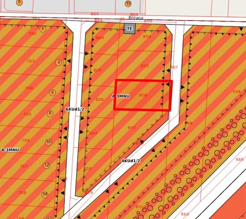 Działka budowlana Szczytniki Małe, ul. Różana. Zdjęcie 2