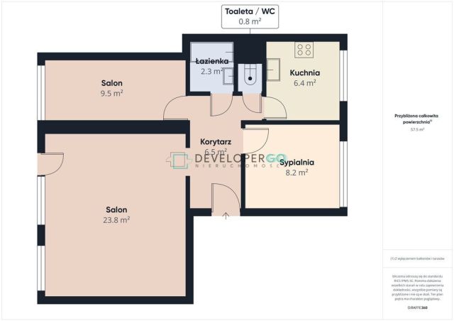 Mieszkanie 3-pokojowe Białystok, ul. Towarowa. Zdjęcie 1