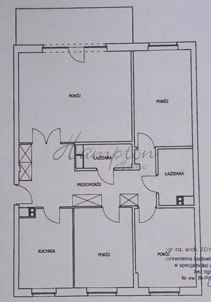 Mieszkanie 4-pokojowe Warszawa Ursynów, ul. Jana Zaorskiego. Zdjęcie 13