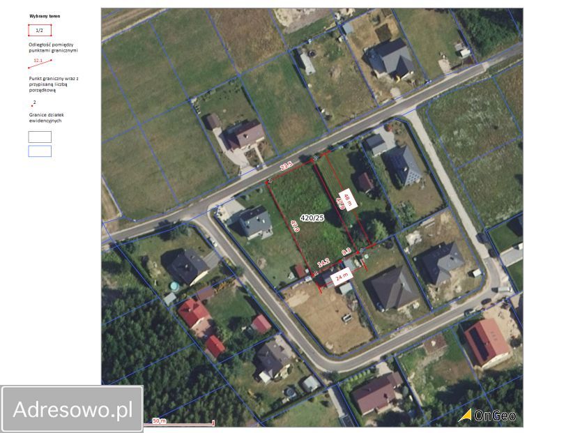 Działka budowlana Łubno, ul. Podleśna. Zdjęcie 3