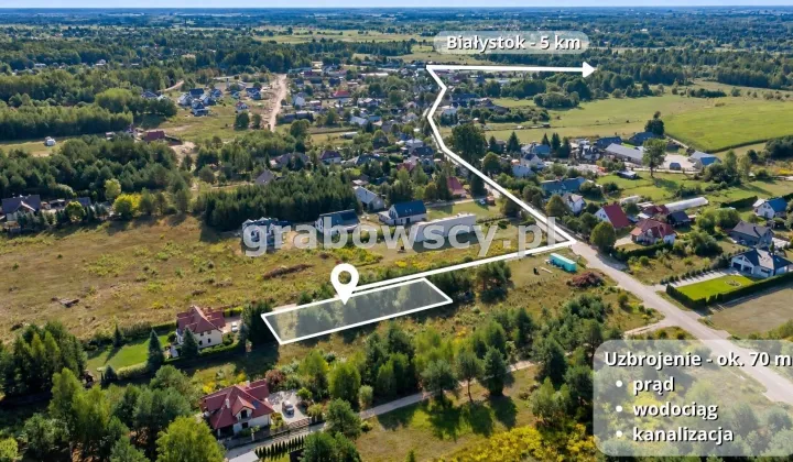 Działka inwestycyjna Jurowce