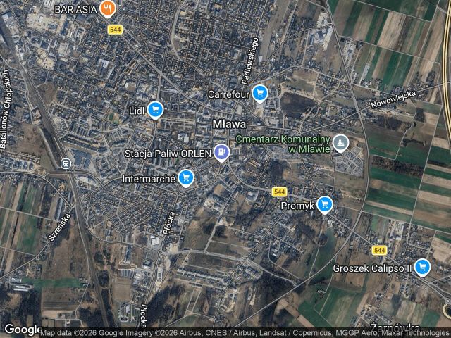 Garaż/miejsce parkingowe Mława Centrum, ul. Grzebskiego. Zdjęcie 1