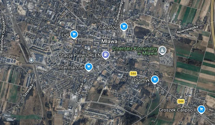 Garaż/miejsce parkingowe Mława Centrum, ul. Grzebskiego