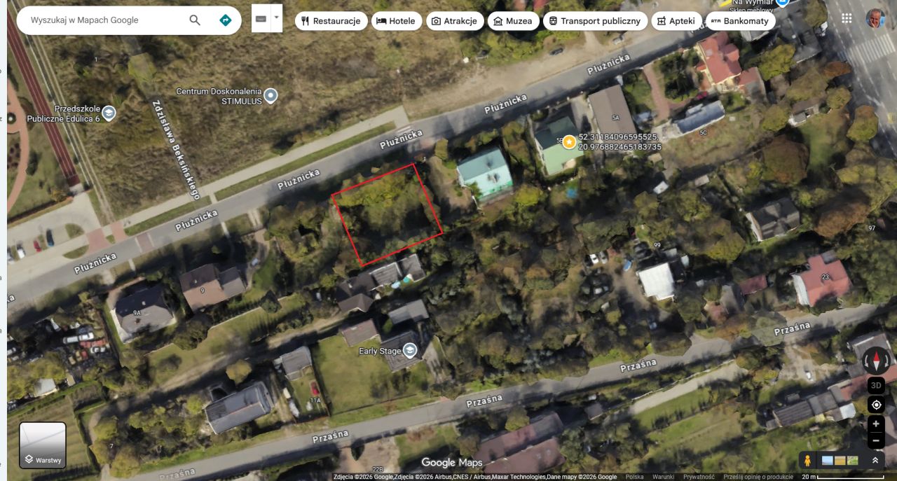 Działka budowlana Warszawa Białołęka, ul. Płużnicka. Zdjęcie 2