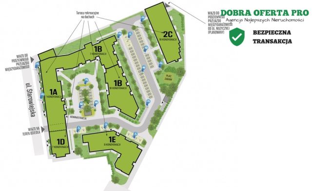 Mieszkanie 3-pokojowe Gdańsk Letnica, ul. Starowiejska. Zdjęcie 13