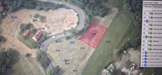 Działka budowlana Koźmice Wielkie. Zdjęcie 5