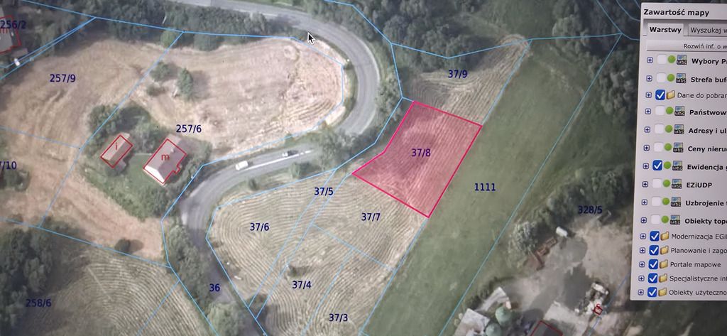 Działka Koźmice Wielkie. Zdjęcie 5