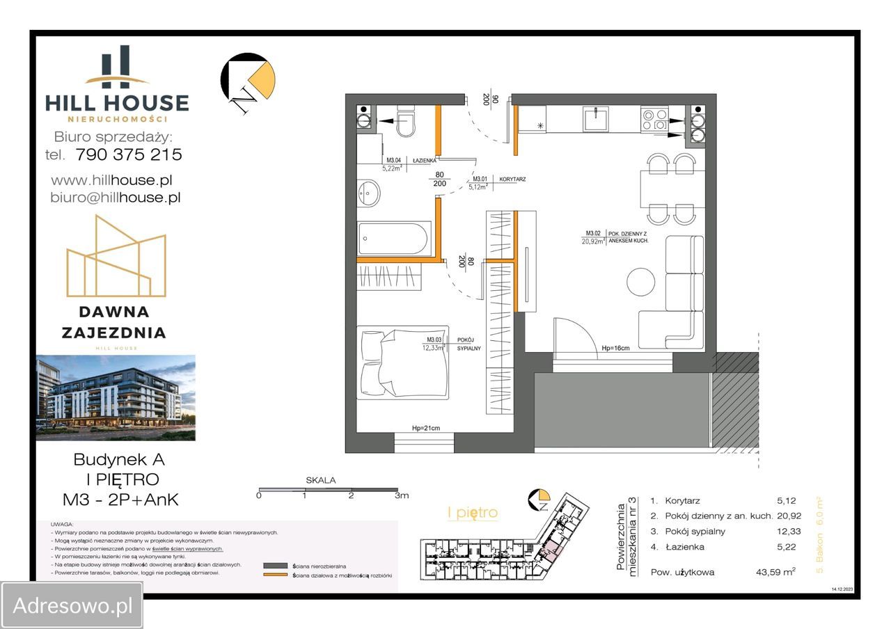 Mieszkanie 2-pokojowe Płock, ul. Bielska. Zdjęcie 16