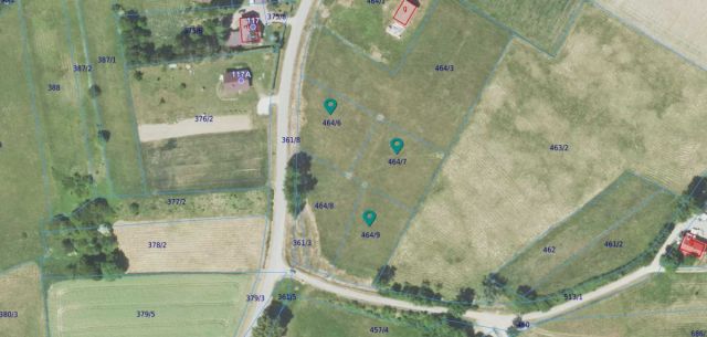 Działka budowlana Podniebyle. Zdjęcie 9