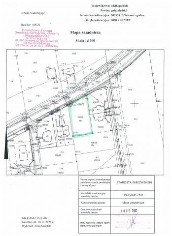 Działka budowlana Osiniec, os. Owsiane. Zdjęcie 1