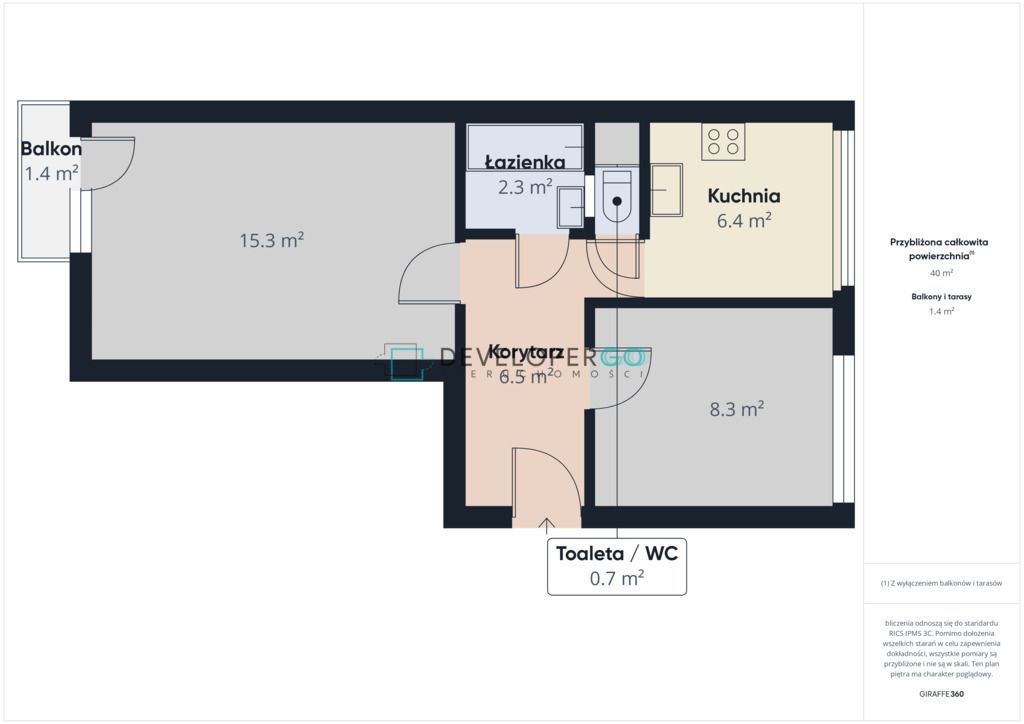 Mieszkanie 2-pokojowe Białystok Piasta, ul. Mieszka I. Zdjęcie 9
