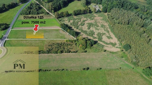 Działka rolna Kłanino. Zdjęcie 3
