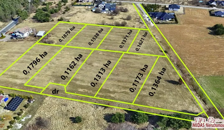 Działka budowlana Stawki