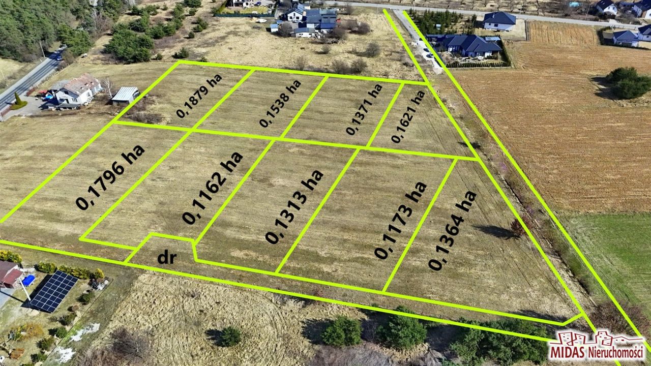 Działka budowlana Stawki. Zdjęcie 1