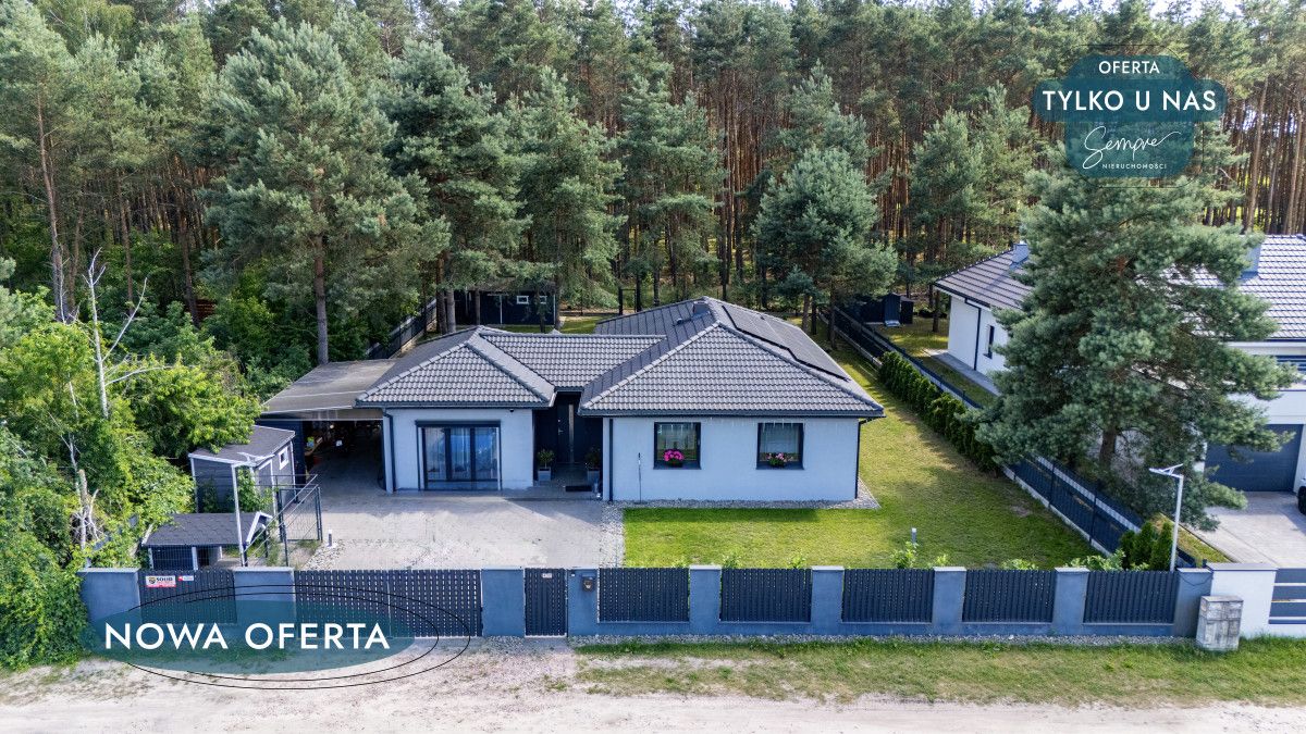 dom wolnostojący, 5 pokoi Stary Adamów, ul. Działkowa. Zdjęcie 1