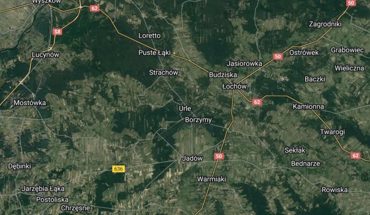 Działka leśna Urle