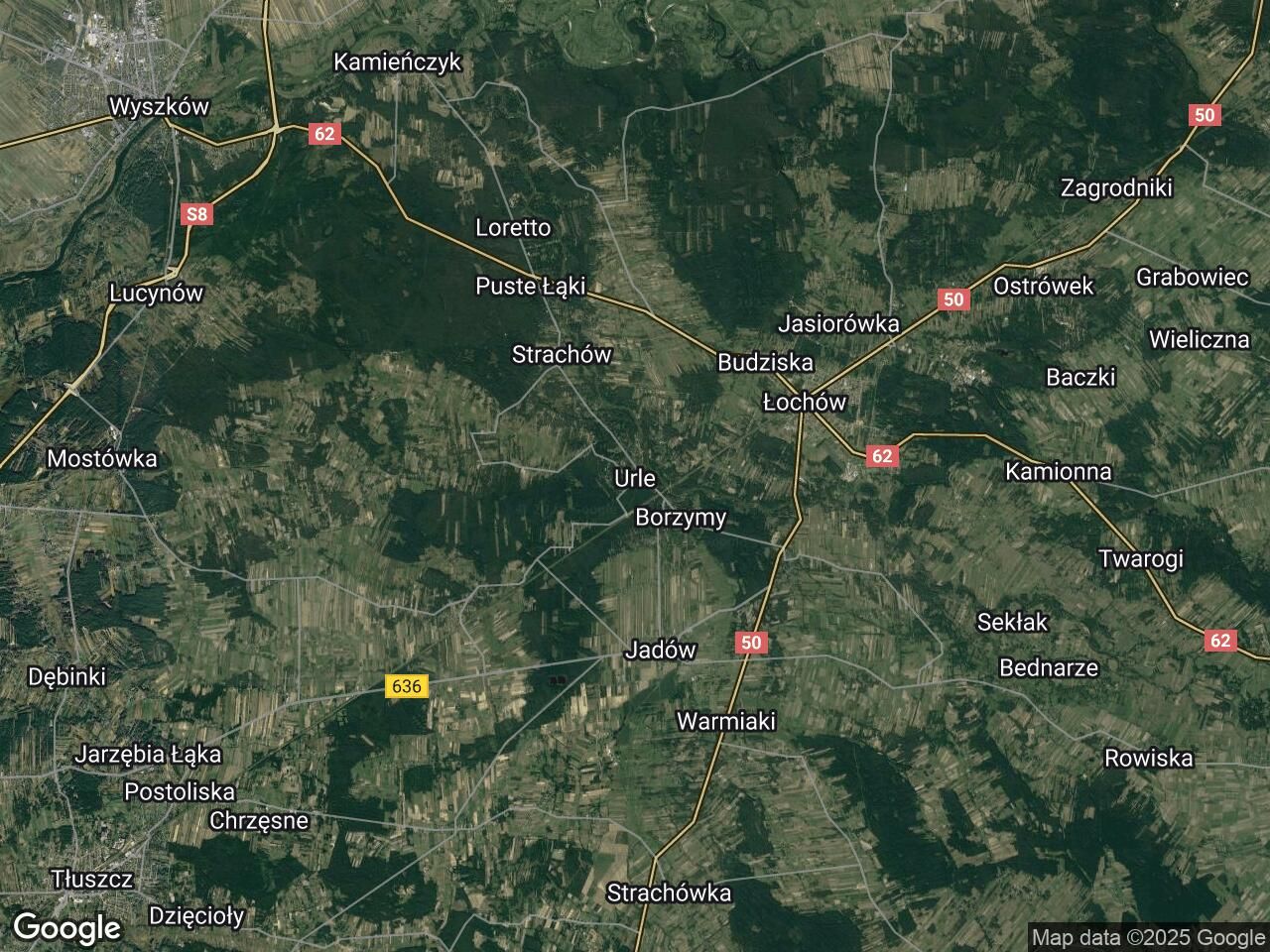 Działka leśna Urle