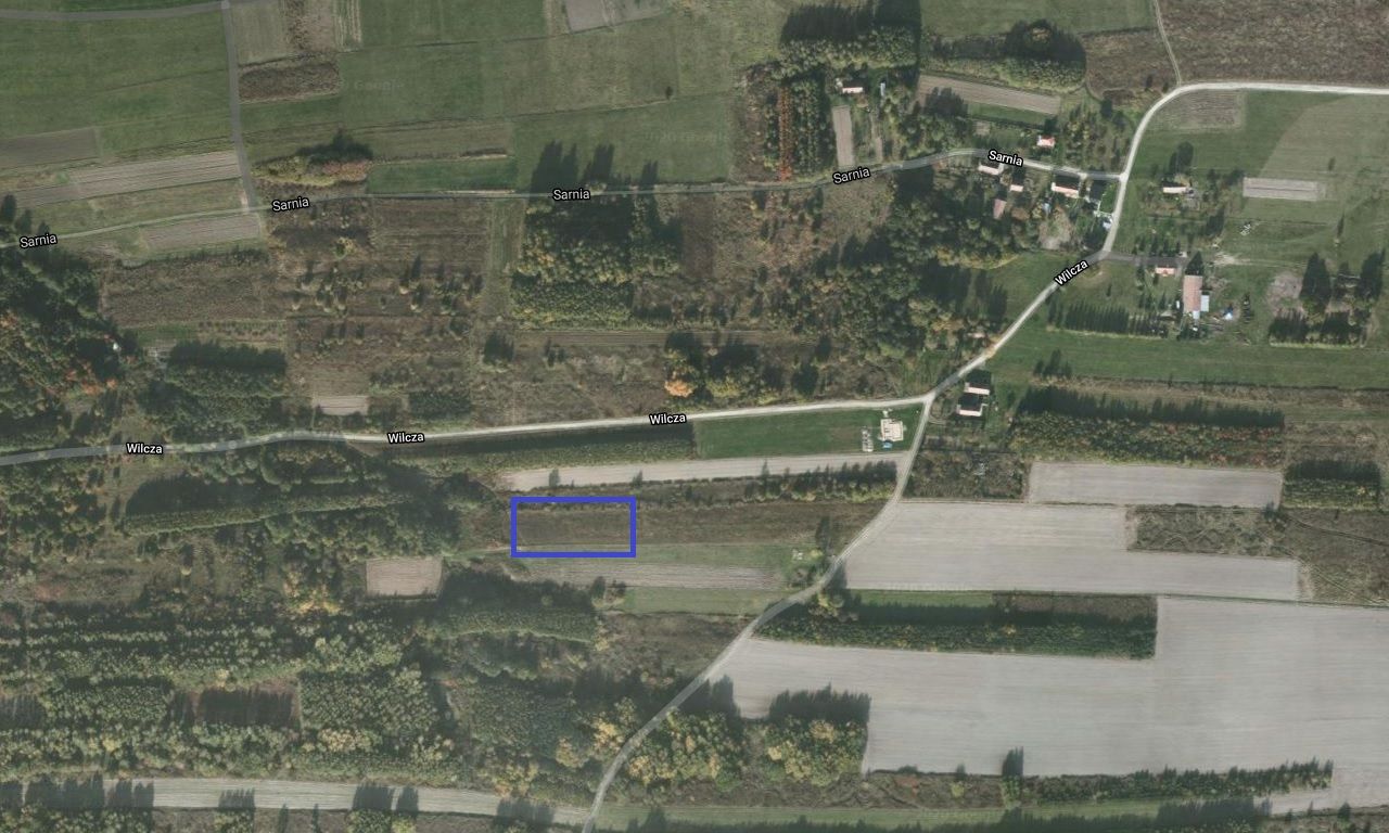 Działka budowlana Tarnów Krzyż, ul. Wilcza