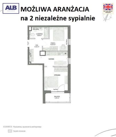 Mieszkanie 2-pokojowe Gdańsk Morena, ul. Kartuska. Zdjęcie 4