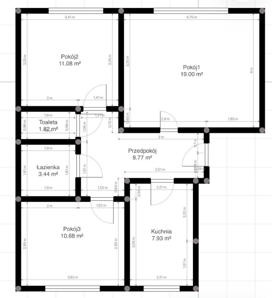 Mieszkanie 3-pokojowe Kalisz Dobrzec, ul. Prymasa Stefana Wyszyńskiego. Zdjęcie 12
