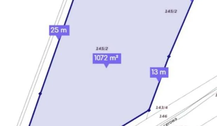 Działka budowlana Brzyczyna, ul. Spacerowa