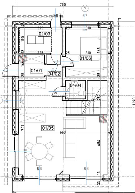dom wolnostojący, 5 pokoi Chraboły. Zdjęcie 4