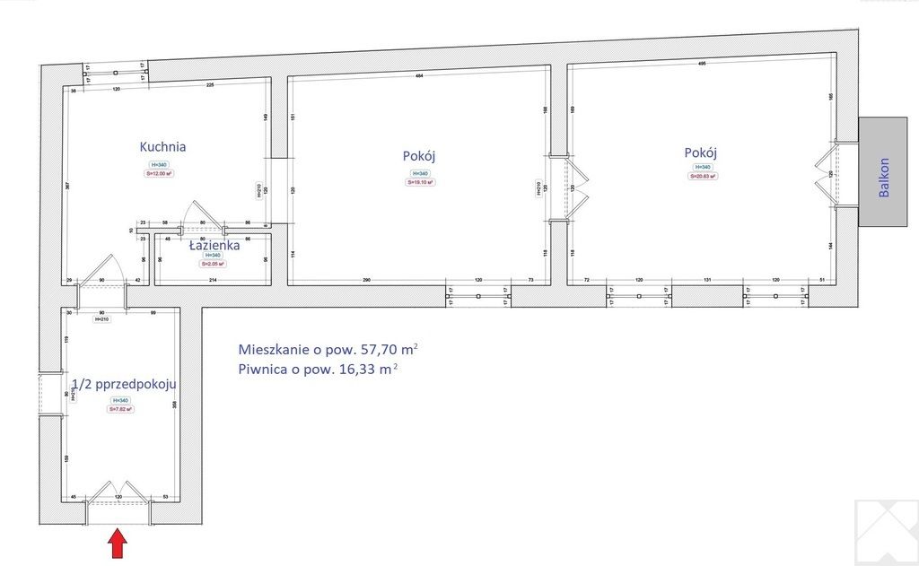 Mieszkanie 2-pokojowe Przemyśl, ul. Aleksandra Dworskiego. Zdjęcie 10