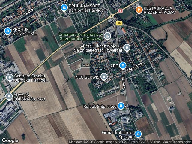 Działka budowlana Strzegom Grabina, ul. Wrzosowa. Zdjęcie 1