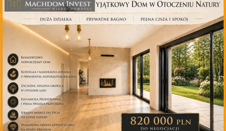 dom wolnostojący, 3 pokoje Rypin