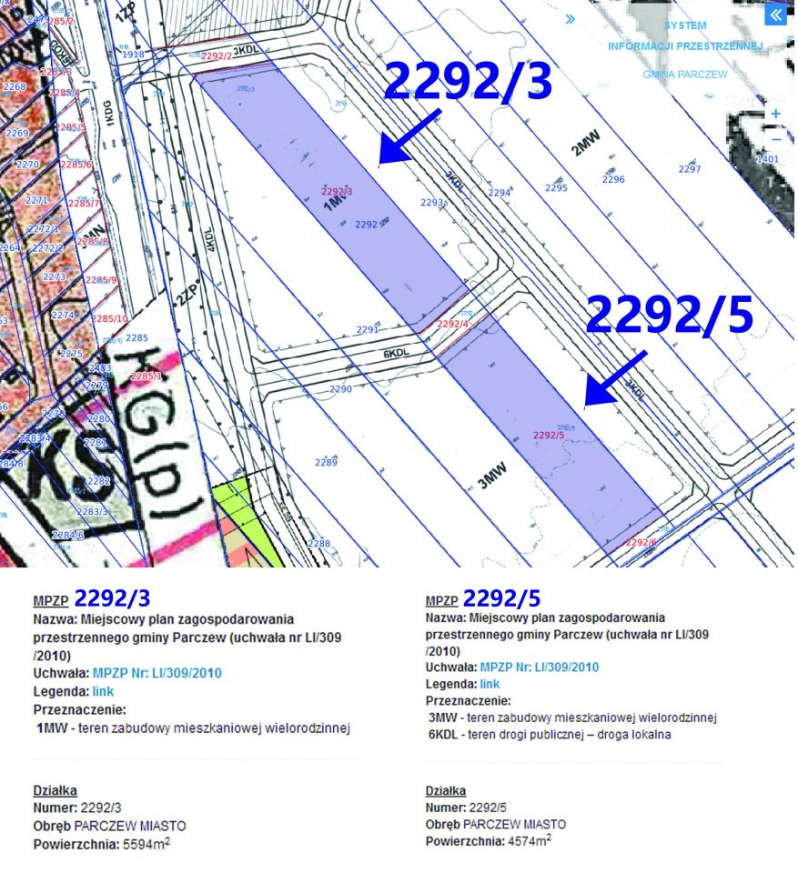Działka budowlana Parczew, ul. Włodawska. Zdjęcie 3