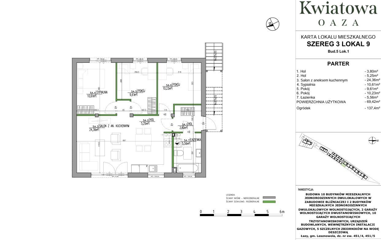 Mieszkanie 4-pokojowe Łazy. Zdjęcie 1