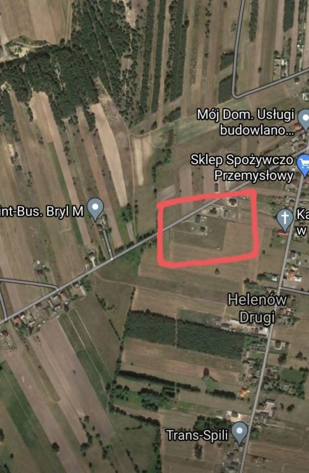 Działka budowlana Helenów Pierwszy. Zdjęcie 5