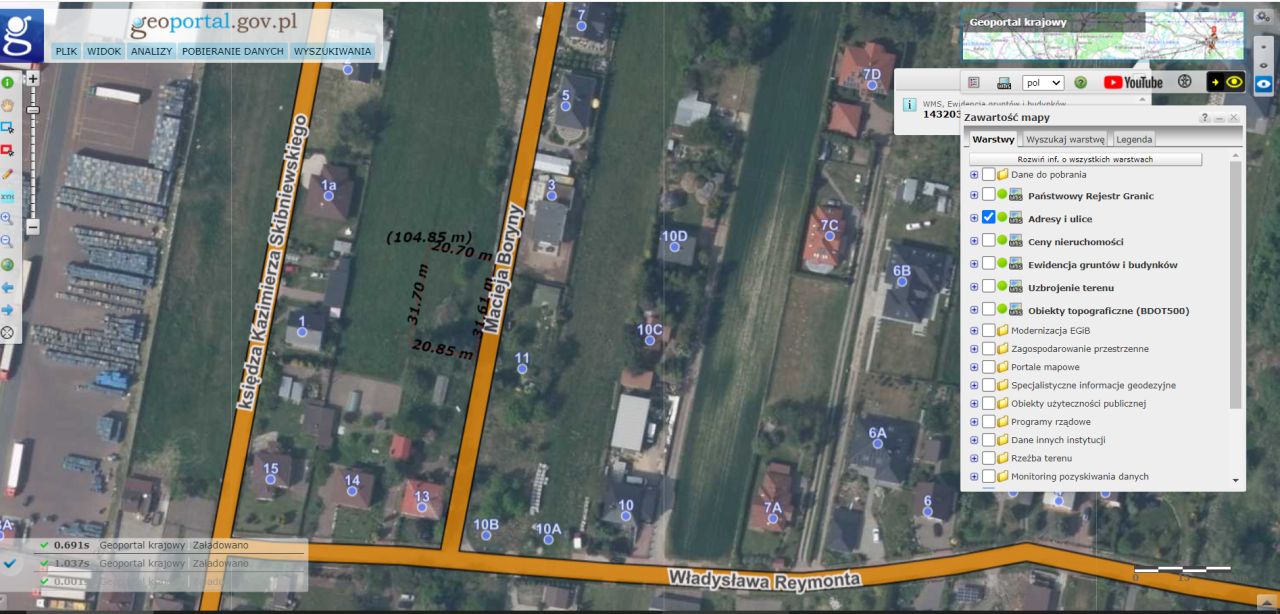 Działka budowlana Kampinos, ul. Macieja Boryny. Zdjęcie 5