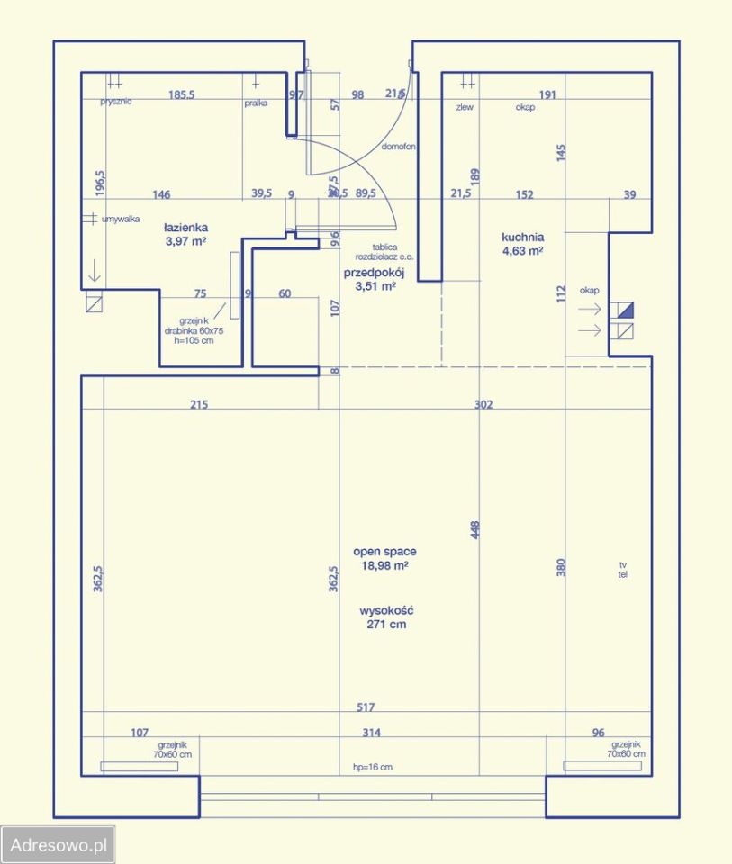 Mieszkanie 1-pokojowe Kielce Centrum, ul. Solna. Zdjęcie 12