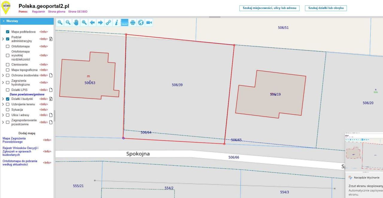Działka rolno-budowlana Tomice, ul. Spokojna. Zdjęcie 2