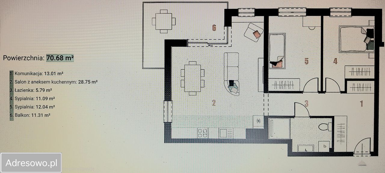 Mieszkanie 2-pokojowe Oleśnica, ul. Szmaragdowa. Zdjęcie 18