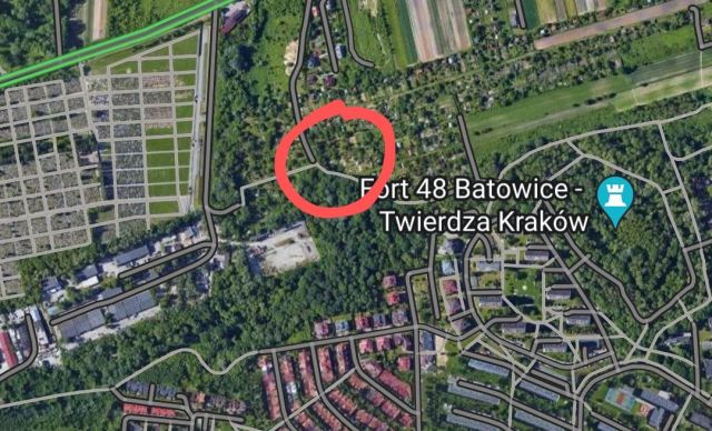 Działka rolna Kraków Mistrzejowice. Zdjęcie 1
