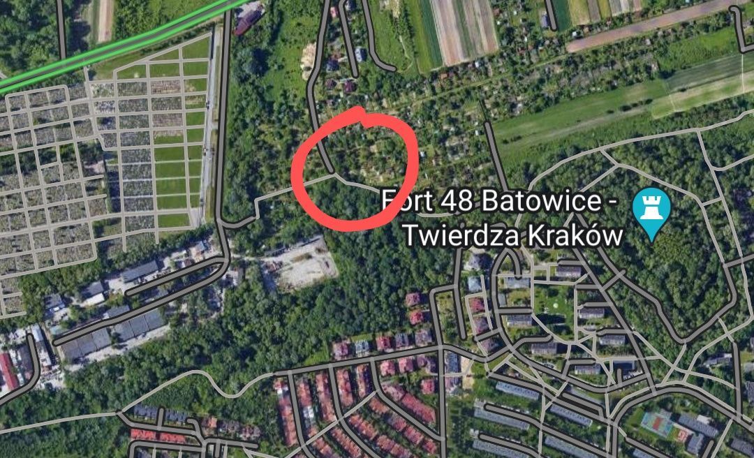 Działka rolna Kraków Mistrzejowice