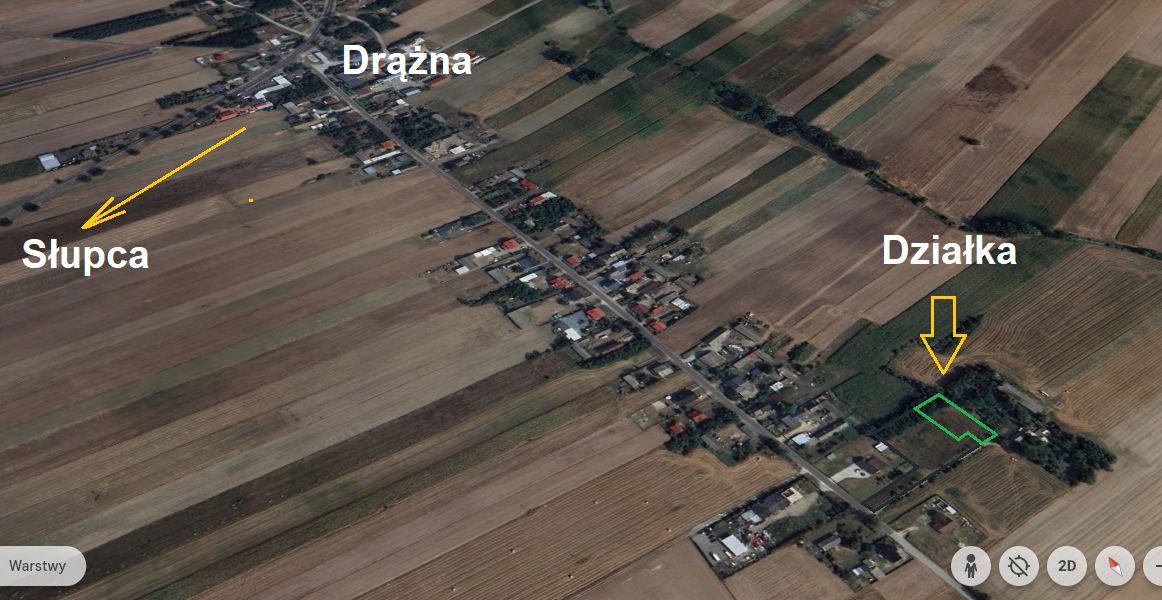 Działka budowlana Drążna. Zdjęcie 4