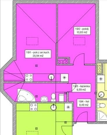 Mieszkanie 2-pokojowe Kraków Bieżanów, ul. Ogórkowa. Zdjęcie 15