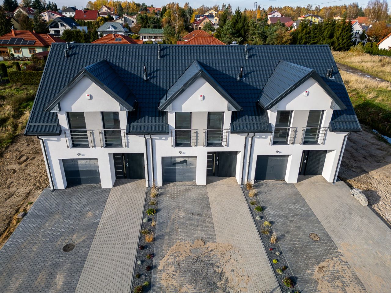 dom szeregowy Koszalin Kretomino, ul. Tymiankowa. Zdjęcie 4