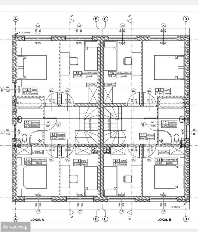 bliźniak, 5 pokoi Szczecin Kijewo. Zdjęcie 8