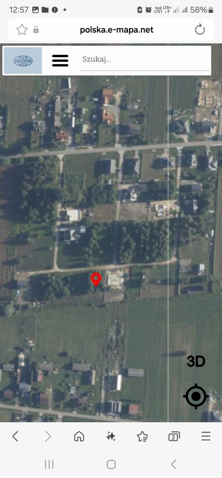 Działka budowlana Brzóze Pod Arynowem, ul. Spokojna