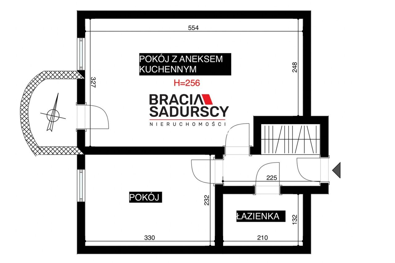 Mieszkanie 2-pokojowe Kraków Zaborze, ul. Zachodnia. Zdjęcie 3