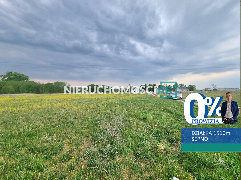 Działka budowlana Sepno. Zdjęcie 2