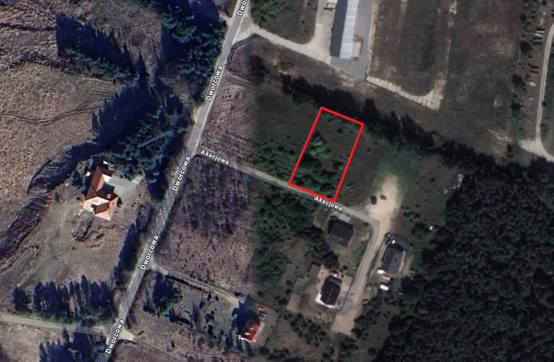 Działka budowlana Przyjaźń, ul. Akacjowa. Zdjęcie 3