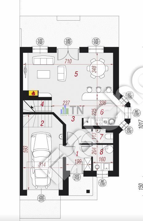 bliźniak, 4 pokoje Dobrzykowice. Zdjęcie 14