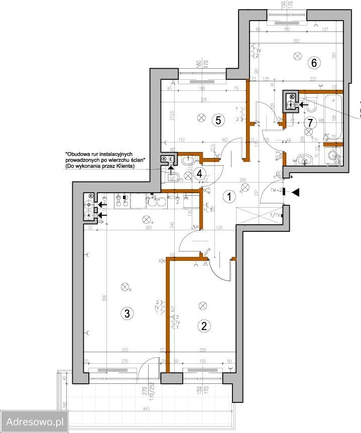 Mieszkanie 4-pokojowe Warszawa Nowodwory, ul. Mariana Wyrzykowskiego. Zdjęcie 11